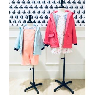 プチバトー(PETIT BATEAU)の【2019年購入】プチバトー コート ジャケット ヨットパーカ(ジャケット/コート)