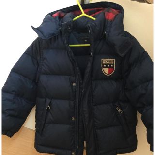 トミーヒルフィガー(TOMMY HILFIGER)のダウンジャケット　キッズ　104(100〜110)(コート)