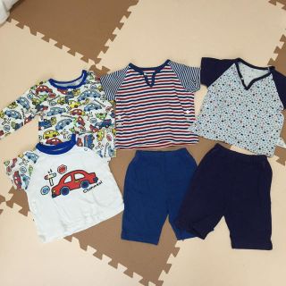 ユニクロ(UNIQLO)のおはぎ様専用男の子80cm(パジャマ)