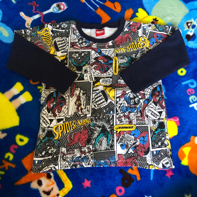 MARVEL(マーベル)のMARVEL 男の子用 ロンT キッズ/ベビー/マタニティのキッズ服男の子用(90cm~)(Tシャツ/カットソー)の商品写真