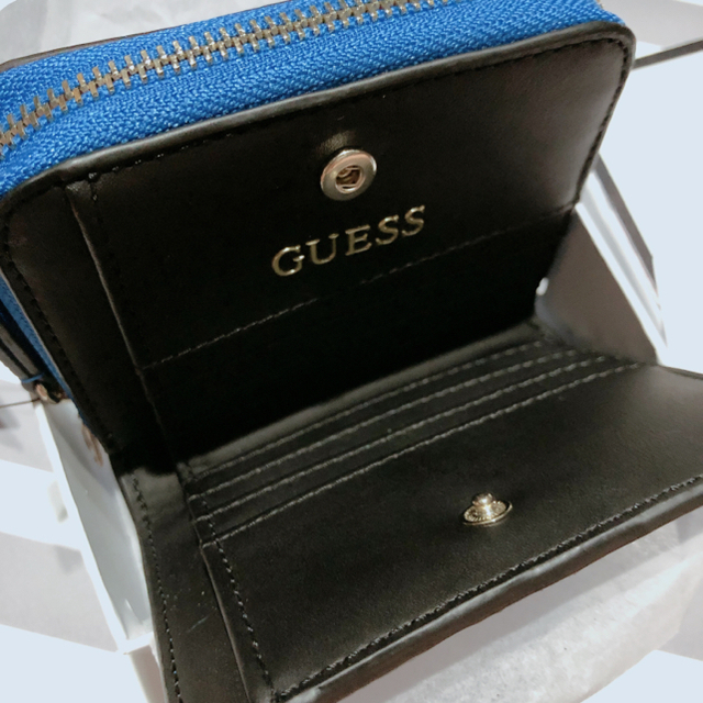 Guess ゲス 財布 Guess ブルー 青 メンズ レディース 二つ折り財布の通販 By にゃーショップ ゲスならラクマ Guess ゲス 財布 Guess ブルー 青 メンズ レディース 二つ折り財布の通販 By にゃーショップ ゲスならラクマ