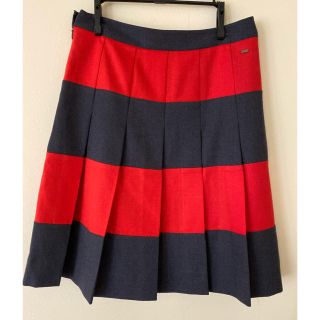 トミーヒルフィガー(TOMMY HILFIGER)のトミーヒルフィガー　プリーツスカート(ひざ丈スカート)