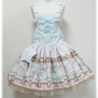 アンジェリックプリティー(Angelic Pretty)のday dream carnival アイボリー セット(ひざ丈ワンピース)