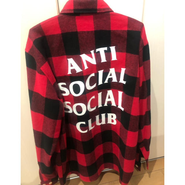 ANTI(アンチ)のAnti Social Social Club ネルシャツ M メンズのトップス(シャツ)の商品写真