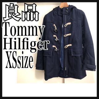 トミーヒルフィガー(TOMMY HILFIGER)の良品 トミーヒルフィガー ダッフルコート XS 紺 Tommy Hilfiger(ダッフルコート)