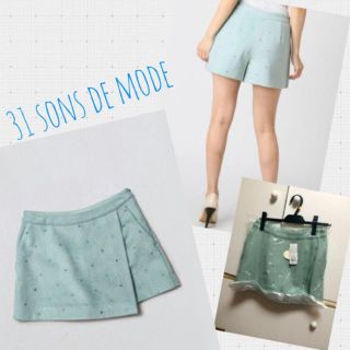 トランテアンソンドゥモード(31 Sons de mode)の31sons de mode♡ビーズラップキュロット(キュロット)