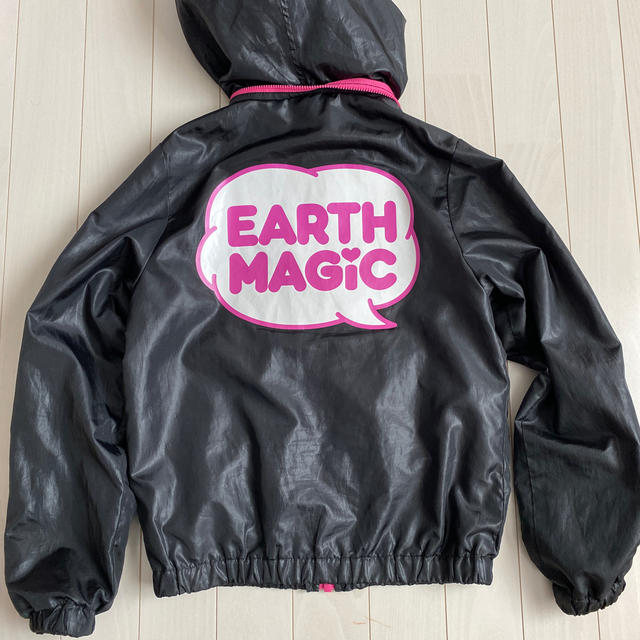 EARTHMAGIC(アースマジック)のアースマジック アウター キッズ/ベビー/マタニティのキッズ服女の子用(90cm~)(コート)の商品写真