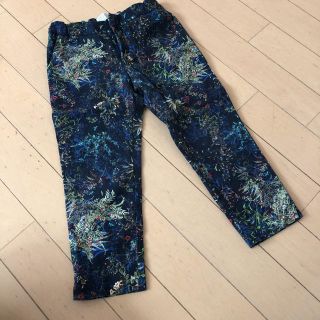 ザラキッズ(ZARA KIDS)のzara girls ボタニカル柄 パンツ(パンツ/スパッツ)