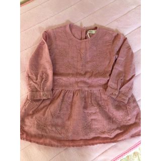 ザラ(ZARA)のzara baby 刺繍ワンピース 86(ワンピース)