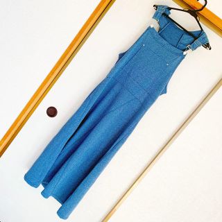 フード付き ロングワンピース L・Blue 1,300円(ロングワンピース/マキシワンピース)