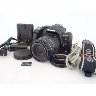 オリンパス(OLYMPUS)の【美品】Olympus E-520 レンズセット 初心者お薦め(デジタル一眼)