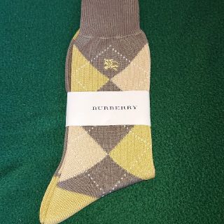 バーバリー(BURBERRY)のバーバリーの靴下 メンズ 25～26 cm(ソックス)