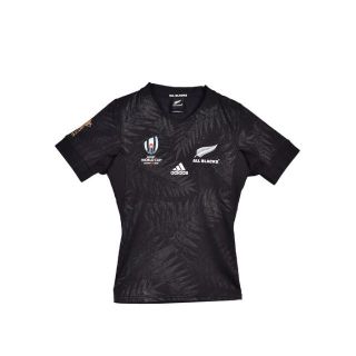 アディダス(adidas)の【新品 Ｌ おまけ付き】ラグビー オールブラックス ホームジャージ DY3779(ラグビー)