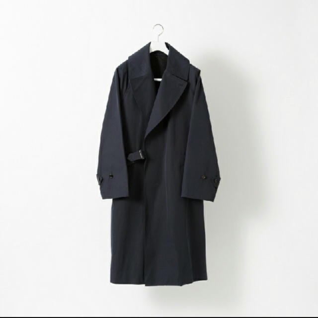 20aw美品COMOLI コットンギャバ Tielocken Coat カシミヤ