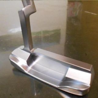 ノーマルネック・ピン型パター日本製真鍮鍛造+削り出し!長さ選択