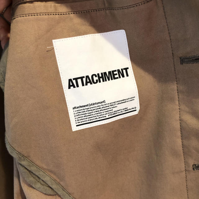 ATTACHIMENT(アタッチメント)のアタッチメント  ステンカラーコート メンズのジャケット/アウター(ステンカラーコート)の商品写真