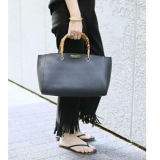 ドゥーズィエムクラス(DEUXIEME CLASSE)のDeuxieme Class KATIE LOXTON BAMBOO BAG(ハンドバッグ)