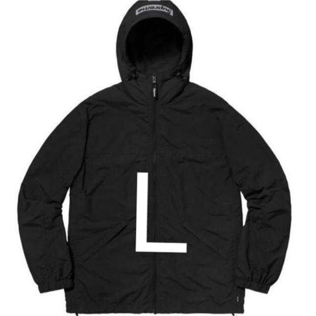 黒 L supreme 2-tone zip up jacket シュプリーム