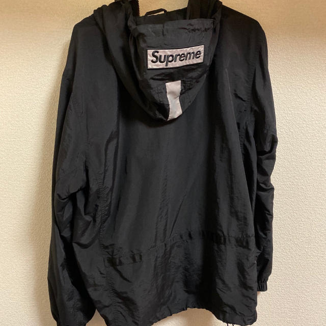 黒 L supreme 2-tone zip up jacket シュプリーム