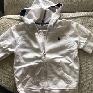 ラルフローレン(Ralph Lauren)のラルフ130 女児　半袖ジップアップパーカー(ジャケット/上着)