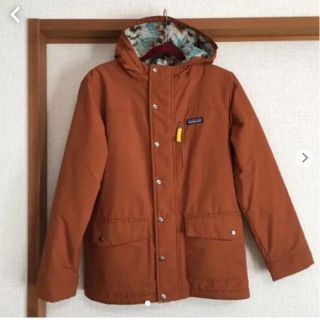 パタゴニア(patagonia)のみかん娘422様専用！パタゴニアボーイズインファーノジャケット オレンジブラウン(ブルゾン)