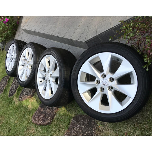 最高の品質 TOYOTA 10系アルファード純正17インチ×7J 45 114.3 5H