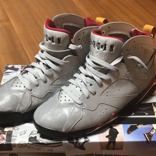 ナイキ(NIKE)のAIR JORDAN 7 RETRO リフレクトシルバー ２８cm(スニーカー)