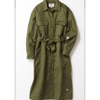 ディッキーズ(Dickies)のDickies ミリタリーコート ワンピース(ロングワンピース/マキシワンピース)