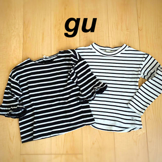 ジーユー(GU)のgu カットソー2枚　120センチ！(Tシャツ/カットソー)