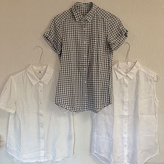 ユニクロ(UNIQLO)のブラウス三点セット(シャツ/ブラウス(半袖/袖なし))