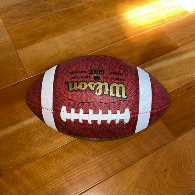 wilson(ウィルソン)のアメフトボール（公式球） スポーツ/アウトドアのスポーツ/アウトドア その他(アメリカンフットボール)の商品写真