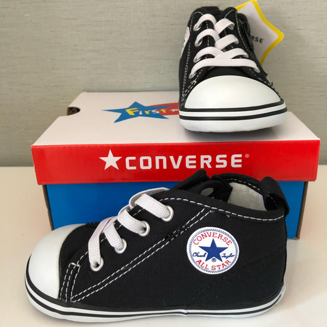 CONVERSE(コンバース)のコンバース  13.5 ブラック キッズ/ベビー/マタニティのベビー靴/シューズ(~14cm)(スニーカー)の商品写真