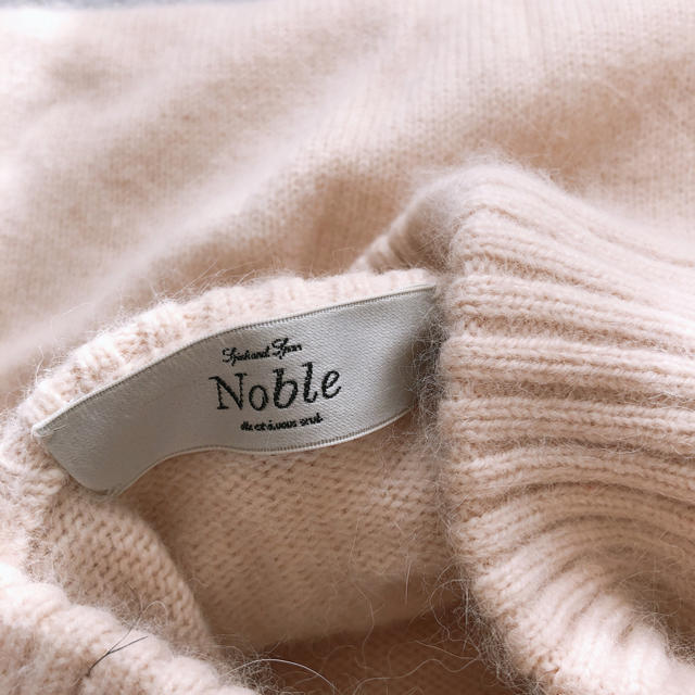 Spick and Span Noble(スピックアンドスパンノーブル)のNoble♡ アンゴラシャギー タートルプルオーバー レディースのトップス(ニット/セーター)の商品写真