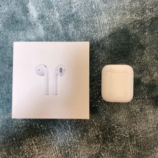 アップル(Apple)のAirPods 第一世代(MMEF 2J/A) エアーポッズ(ヘッドフォン/イヤフォン)