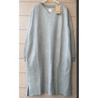 ジーアールエヌ(grn)の新品¥5,390♡grn ジーアールエヌ♡ウール混ニットワンピース(ひざ丈ワンピース)