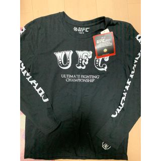 ユーシーエス(UCS)の激レアMサイズ新品！UFCロングTシャツ黒　修斗　ライジン(Tシャツ/カットソー(七分/長袖))