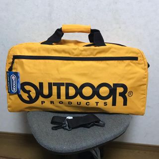 アウトドアプロダクツ(OUTDOOR PRODUCTS)のアウトドア60CMボストン  イエロー￥６２００→￥２５００(ボストンバッグ)