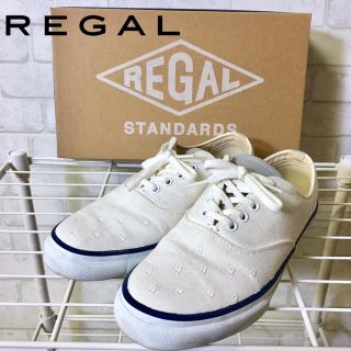 リーガル(REGAL)の【REGAL】リーガル ヨット刺繍 スニーカー スリッポン☆22.5cm☆(スニーカー)