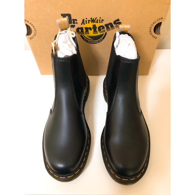 Dr.Martens(ドクターマーチン)のドクターマーチン イエローステッチ サイドゴアブーツ UK9 28cm メンズの靴/シューズ(ブーツ)の商品写真