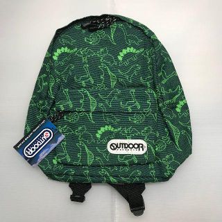 アウトドア(OUTDOOR)のデイパック リュック キッズ 子供用 チアフル OUTDOOR 恐竜 緑(リュックサック)