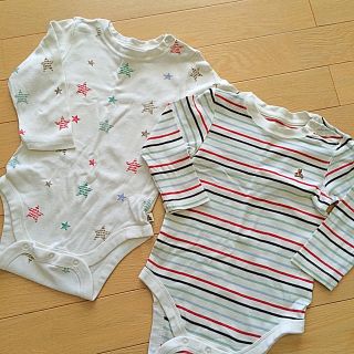 ベビーギャップ(babyGAP)のbabyGap ロンパース ２枚セット(ロンパース)