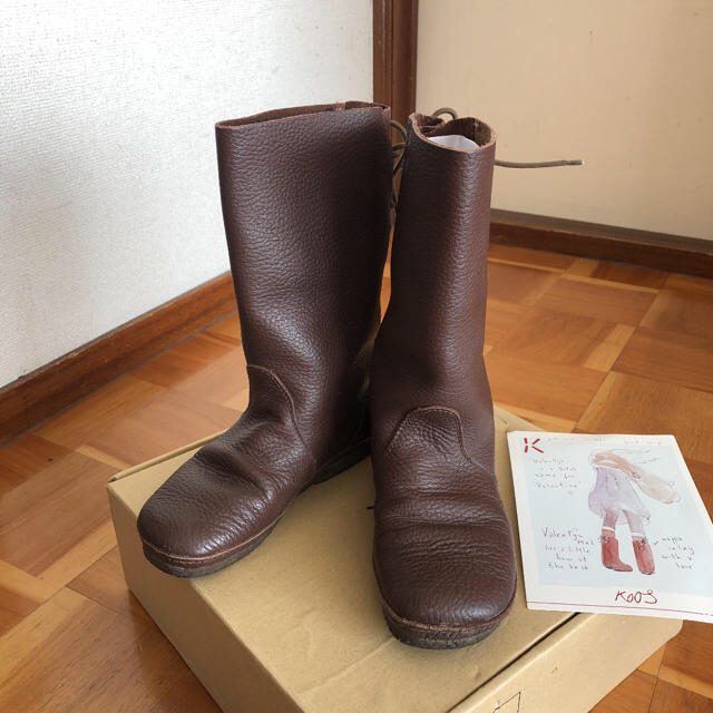 KOOS コース 本革レザー 35(22.5cm) かわいい - ブーツ
