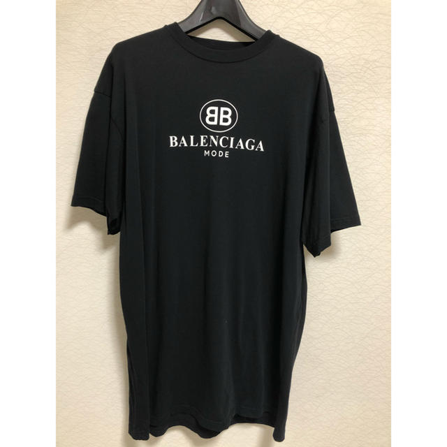 Tシャツ/カットソー(半袖/袖なし)balenciaga バレンシアガBB Tシャツ