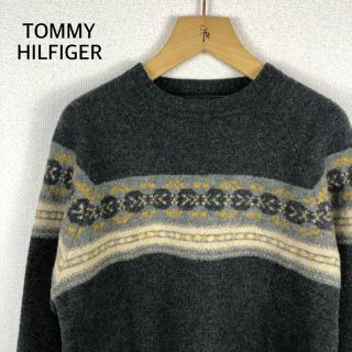 トミーヒルフィガー(TOMMY HILFIGER)の【美品】TOMMY HILFIGER トミーヒルフィガー　ニット　ノルディック柄(ニット/セーター)