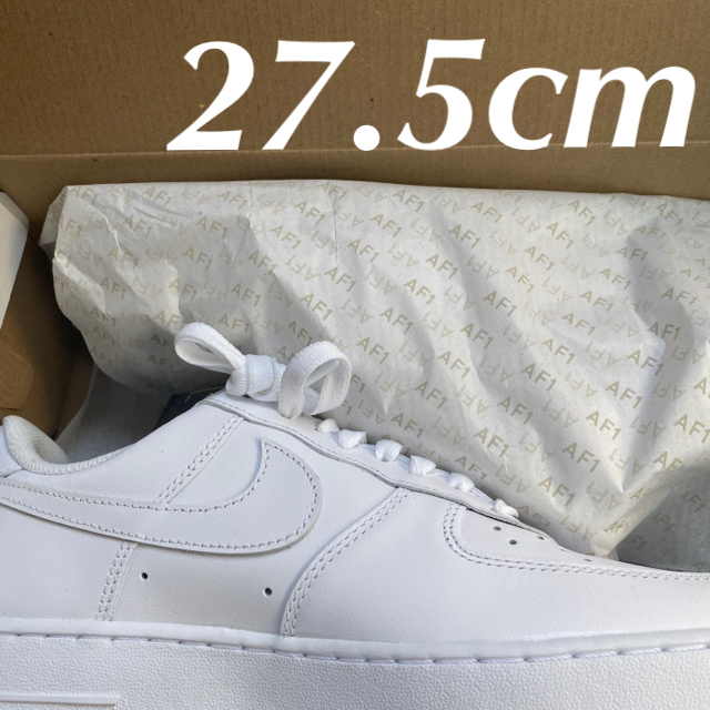 27.5cm nike AIRFORCE1 white