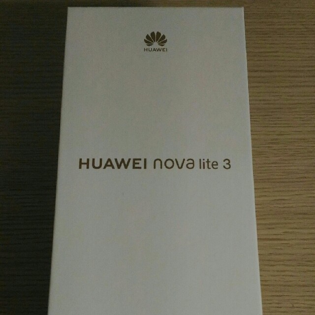 スマホ/家電/カメラHUAWEI nova lite 3 本体 SIMロックフリー  ブラック