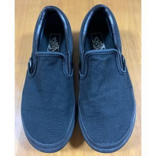 ヴァンズ(VANS)のVANS KIDS ☆美品☆ スリッポン(スリッポン)