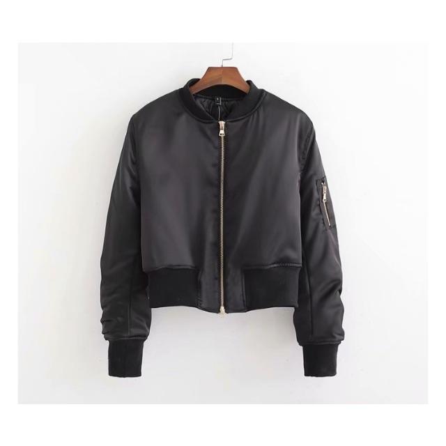 ZARA - 638★秋冬アウター 黒 ブルゾン
