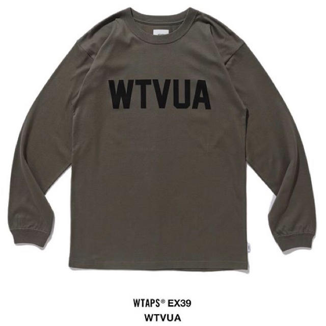 Tシャツ/カットソー(七分/長袖)19AW WTAPS WTVUA スポット L オリーブ OD