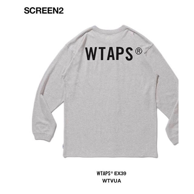 W)taps(ダブルタップス)の 19AW WTAPS WTVUA スポット L ASH gray メンズのトップス(Tシャツ/カットソー(七分/長袖))の商品写真